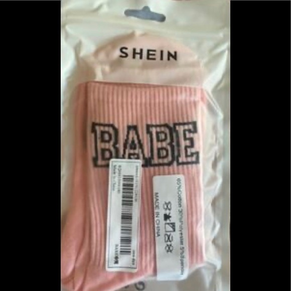 Novelty socks with BABE - Picture 4 of 4